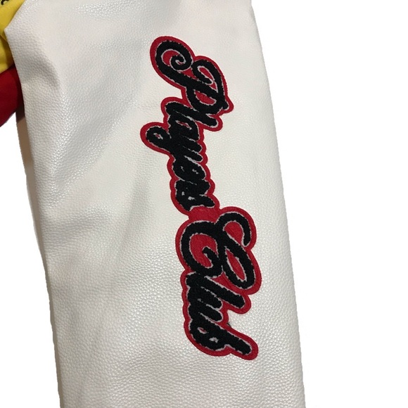 Men’s “Reason X Hustler” varsity jacket. Size large. - Picture 6 of 9